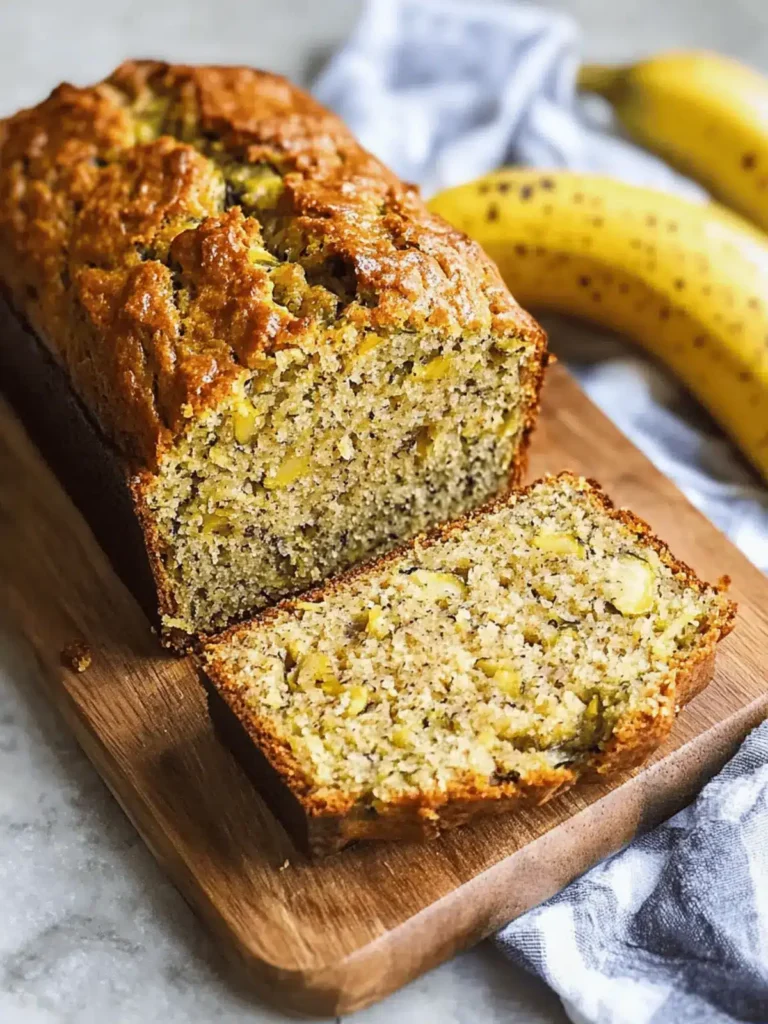 Moist Zucchini Banana Bread Recipe for Healthy Snacking Delight