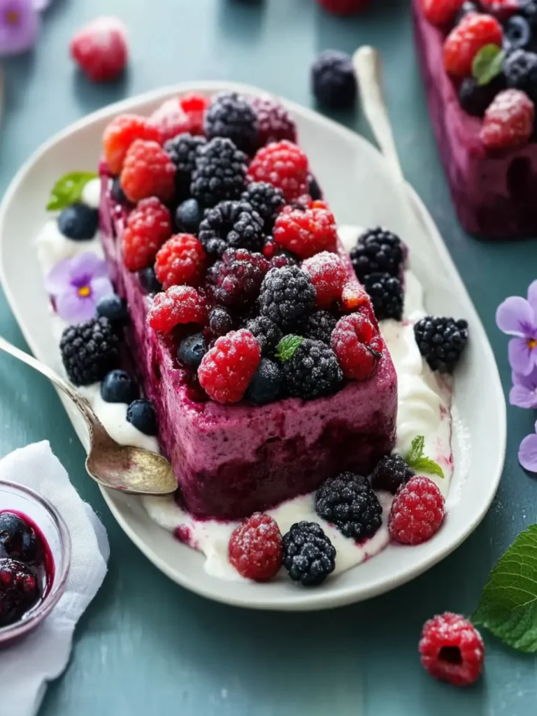Delicious Summer Berry Pudding With Mascarpone Cream Dream